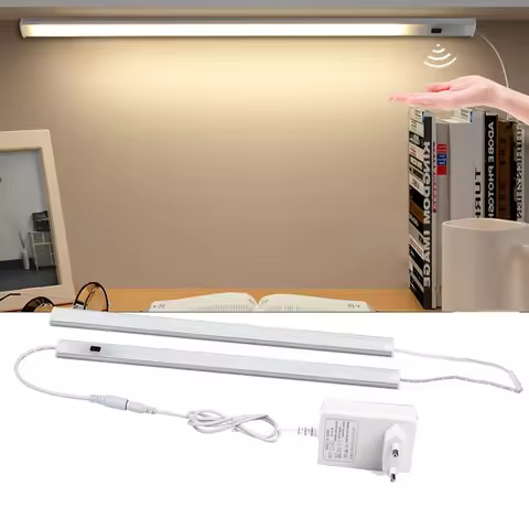 30CM /40CM /50CM LED Light Bar Tube Desk Lamp LED Under Bookshelf Light Reading Study Table Lamps DC