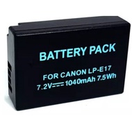 แบตเตอรี่กล้อง Canon Camera Battery รหัสแบต LP-E17 (**แบตไม่สามารถใช้กับแท่นชาร์จแท้ Original ได้***) ต้องใช้คู่กับแท่นชาร์จ OEM
