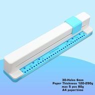 A4 Punching 30-Hole Manual Paper Punch Binder (Max 5 sheets)