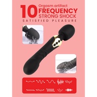 Strong Vibration G-point Sex Toy Dual Motor Stimulator Waterproof 10 Frequency for Clitoris Adult To