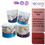 Petto Goat Milk With Multivitamins &amp; Prebiotics /  Glucosamine For Cats &amp; Dogs - 250G / 500G