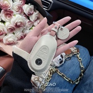 Suitable For Mercedes-Benz Key Cover E300L GLC C260l GLC300 GLE350 Car Key Cover Buckle C200L