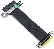 10Gtek PCIe 3.0 x4 Extension Cable, Male Straight to Female Straight for GPU/SSD/Server, 20cm/0.66ft