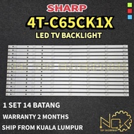 SHARP 4T-C65CK1X TV LED BACKLIGHT BARU READY STOCK 4TC65CK1X