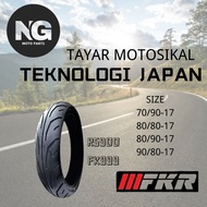 FKR TUBELESS RS900/FK999 TYRE 70/90-17，80/80-17，80/90-17，90/80-17，120/70/17