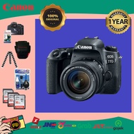 CANON EOS 77D KIT 18-55MM IS STM / KAMERA CANON 77D - ORIGINAL &amp; BARU