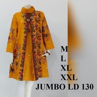 TUNIK BATIK CANTIK dan ELEGAN PAKAIAN TERBARU BAJU PESTA KEKINIAN 2023 UKURAN JUMBO LD 120 LD 130