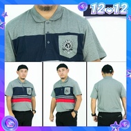 CY 60634 (XXL-7XL) PLUS SIZE MAN CASUAL POLO COLAR SHIRT BIG SIZE / SHIRT COLAR SIZE BESAR 3XL 4XL 5