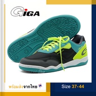 GIGA รองเท้าฟุตซอล รองเท้ากีฬาออกกำลังกาย รุ่น G-Ventilate สีดำเขียว