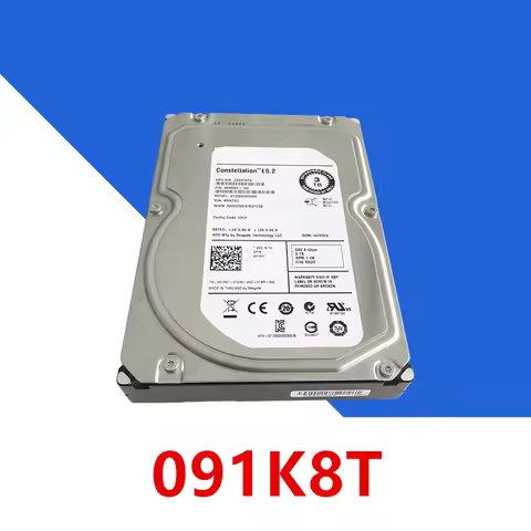 Original New HDD For Dell 3TB 3.5" SAS 6 Gb/S 64MB 7200RPM For Internal HDD For Server HDD For 91K8T