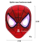 SPIDER MAN MASK AND HULK SUPER HERO AVENGER Toy Set With Spiderman Glove /Green Giant Hug With Light
