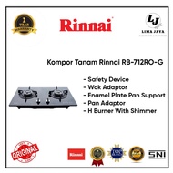 Kompor Gas Tanam 2 Tungku Rinnai RB-772-RO-G Kompor Tanam Rinnai