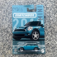 รถเหล็ก Matchbox 2010 Mini Cooper S Cabrio