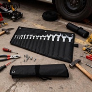 Yajuyi Spanner Holder Organizer, Waterproof Roll Tool Bag, Tool Roll Organizer for Plumber