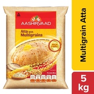 Aashirvaad Atta With Multigrains, High Fiber, Wheat and Mix Grain Flour 5 Kg