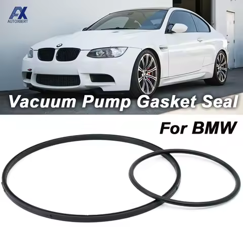 2X Rubber Brake Vacuum Pump Seal Gasket Kit For BMW V8 E46 E65 E66 E53 E70 E60 E82 E84 E90 E93 745i 