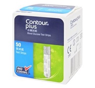 CONTOUR - Contour - Contour plus 血糖試紙 50張 香港原裝行貨 EXP: 2026-6月