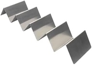 A-to-Z Supply SLTR045F Taco Holder, 4-5 compartments, Stainless Steel