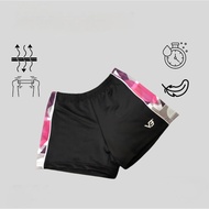 Seluar Pendek Tights Female Black Red jersi 01 Sports V3 Sports black Tights Comfortable