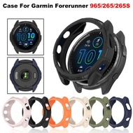 TPU Protective Case For Garmin Forerunner 265 265S 965 Watch Cover Anti-scratch Protector Shell Fore
