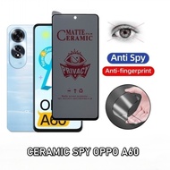 Anti-Scratch Ceramic Matte SPY Oppo A60 2024 A16K/ A16E/ A18 4G/ A98 4G/ A98 5G/ F1S/ A59/ F3/ F5/ F