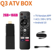 TV Stick Plastic TV Stick Q3 2GB+16GB Android 10 Allwinner H313 WIFI6 2.4G/5G BT5.0 Portable TV Box 