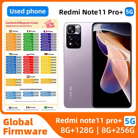 Redmi note 11 pro+ plus Android 5G Unlocked 6.6 inch 8GB RAM 256GB ROM All Colours in Good Condition