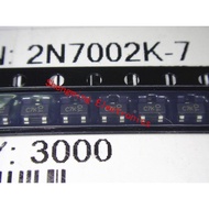 100pcs 2N7002K C7K SOT-23 transistor