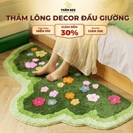 Cute Sheepskin Bedroom Floor Carpet, Anti-Slip, Absorbent Carpet - Bee Carpet