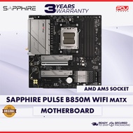SAPPHIRE PULSE B850M WIFI DDR5 AM5 MATX MOTHERBOARD (3 YEARS WARRANTY)