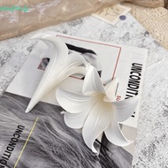 MONS 5PCS Foam Flower Head, DIY 15cm Artificial Lily Flower Head,  EVA Hanging Lily Centerpiece