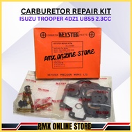 (CLEAR STOCK ) ISUZU TROOPER 4DZ1 UBS5 2.3CC CARBURETOR KIT(K11-8058N) KEYSTER MADE IN JAPAN