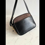 【LA LUNE】絕版中古包 Loewe蛇骨古董相機包 側背包 斜背包 皮革包 單肩包