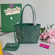 กระเป๋า tote ใบเล็ก goyard mini anjou รุ่นยอดนิยม ใช้ได้ 2 ด้าน ด้านในเป็นหนังลูกวัวแท้ งานสวย อปก ค