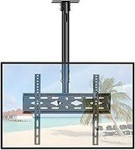 TV Ceiling Mount for Most 26-68 Inch Flat & Curved TVs up to 45 kg, Max. VESA 400 x 400 mm, Height-A