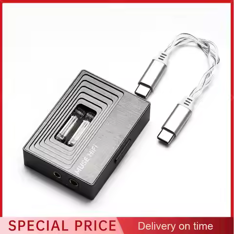 MuseHiFi M3 Ultra ES9028Q2M Vacuum Tube Portable DAC & Headphone AMP for Android, PC, Laptop Muse Hi