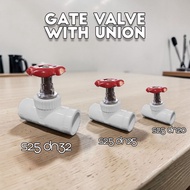 S25 PVC Stop Valve DN20 DN25 DN32 Water Shut Off Valve Pipe Control Valve Plumbing Use