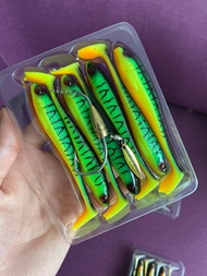 mồi mềm câu cá NFF- combo mồi nff + lưỡi air