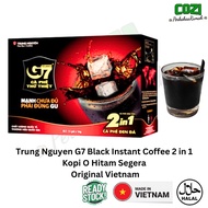Trung Nguyen G7 Black Instant Coffee 2 in 1 Kopi O Hitam Segera Vietnam