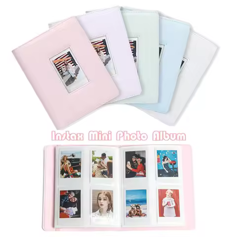 High quality 288 Pockets Instax Mini Photo Album for Fujifilm Instant Mini12 11 40 70 90 Liplay Link
