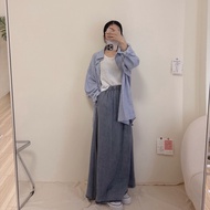 Cloud Walking ️ Light Denim Skirt