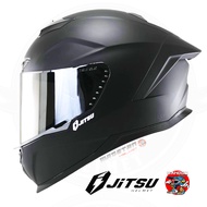 Helm Jitsu Full Face AIR 1 Terbaru Paket Ganteng HELM BALAP SOLID TERBARU-HELM SNI ORIGINAL JITSU-HE