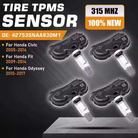 1/4PCS Car Tire Pressure Sensor For Honda Civic 8th 9th gen 2005-2014 TPMS Honda Fit GE 2009-2014 Ho
