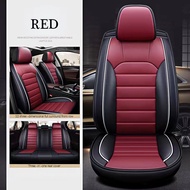 Fully enclosed Honda Special 5-Seat Car Leather Seat Cover Waterproof Auto Seat Protectors For Honda