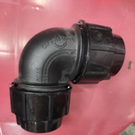 Poly equal bend 63 mm (Jenama:CL waterware)