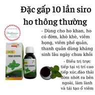 Minh KHANG HIGH ho is used for coughs, wheezing, sore throats, bronchitis, tonsillitis and pharyngit