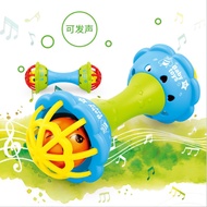 DUMMBLE | Teether Rattle Stick Baby Teether Toy BPA FREE/