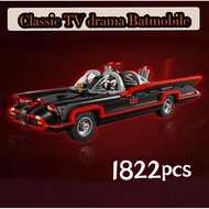 Featured Product 2025 New The Classic Tv Series Bat Car 76328 Building Blocks Mobile Car Model Brick