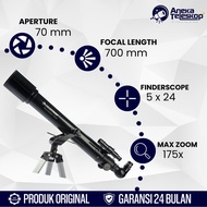 TELESKOP CELESTRON POWERSEEKER 70AZ REFRAKTOR TEROPONG