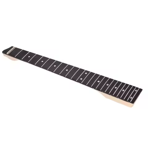 24-Fret Guitar Neck Headless Fretboard Replacement Parts Guitar Body 6 String Solid Maple Wood for A